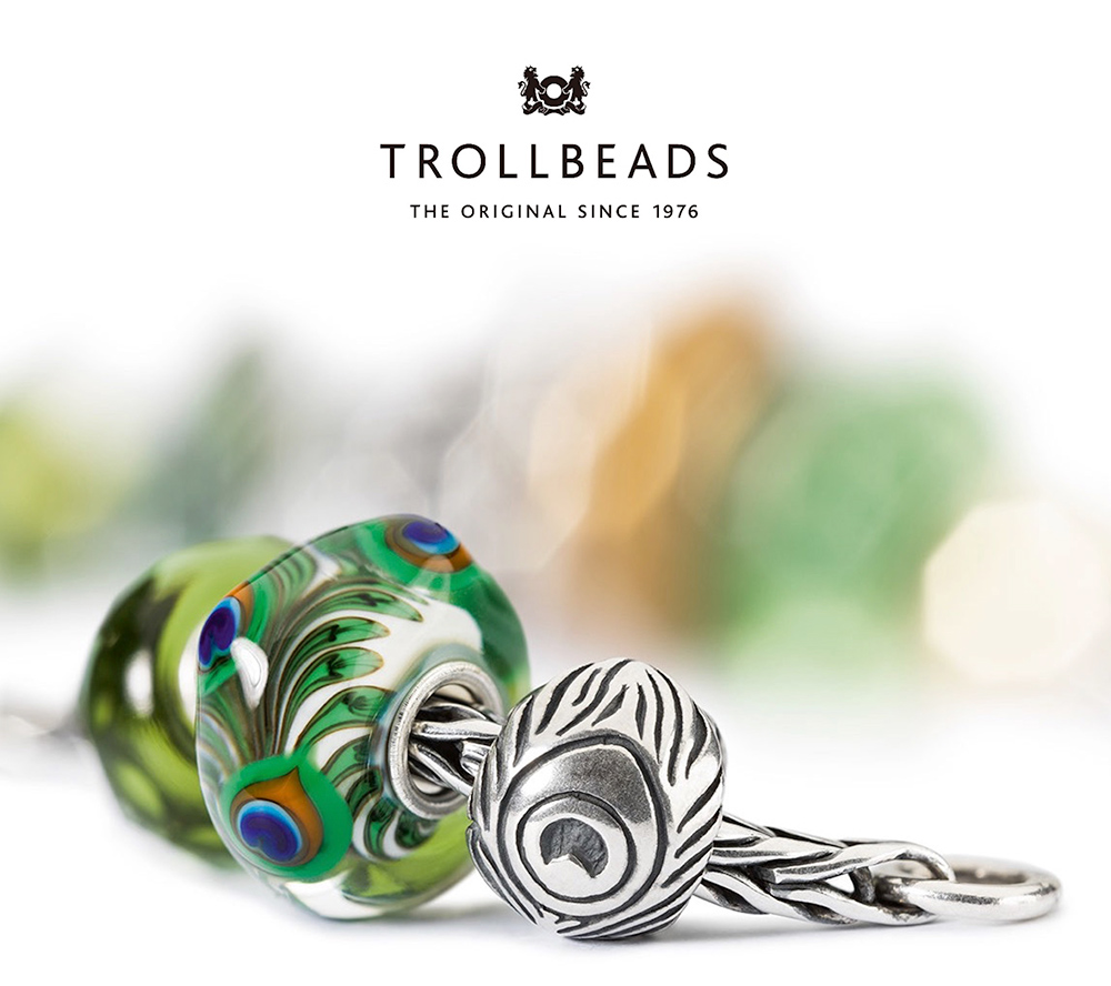 良質 トロールビーズ trollbeads 刻印有 ユニークビーズ 2個 チャーム ...